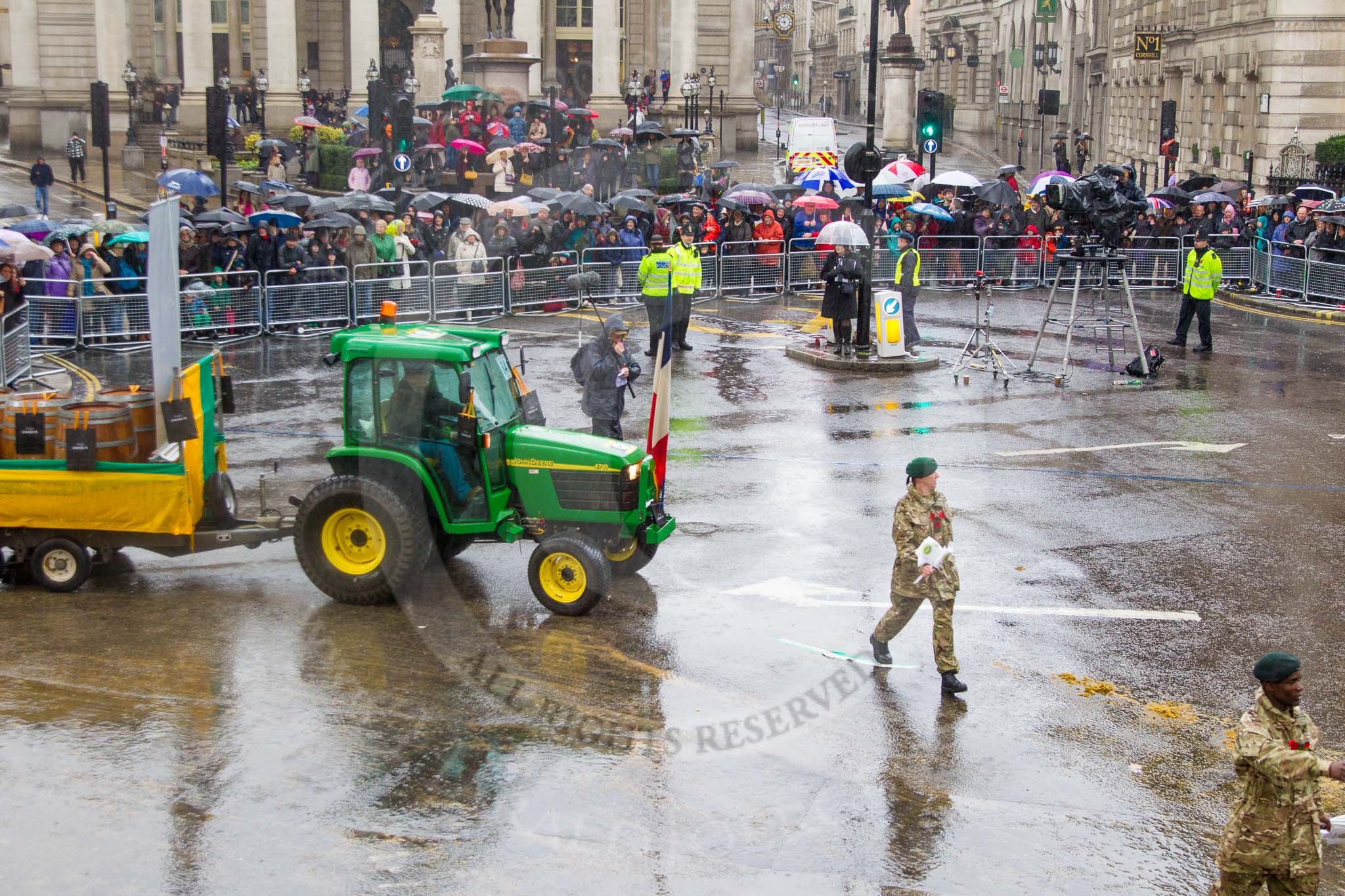 Lord Mayor's Show 2013: 84-Piliers Chablisiens-The aim of Piliers Chamblisiens is to provide the Chablis wine region with a spiritual and cultural marketing presence for national and international festivites..
Press stand opposite Mansion House, City of London,
London,
Greater London,
United Kingdom,
on 09 November 2013 at 11:47, image #1015