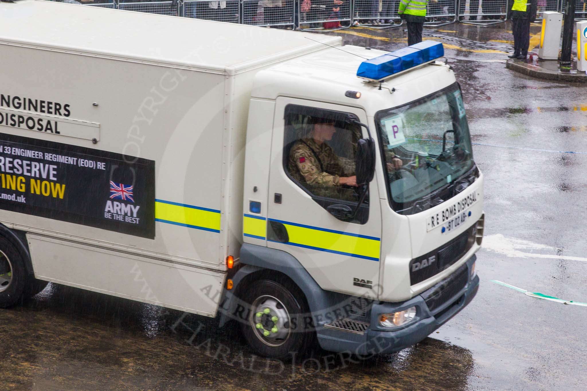 Lord Mayor's Show 2013: 90-217 Squadron 33 Engineer Regiment Royal Engineers- specialising in explosive ordance disposal and high-risk, high-assurance search support..
Press stand opposite Mansion House, City of London,
London,
Greater London,
United Kingdom,
on 09 November 2013 at 11:49, image #1094