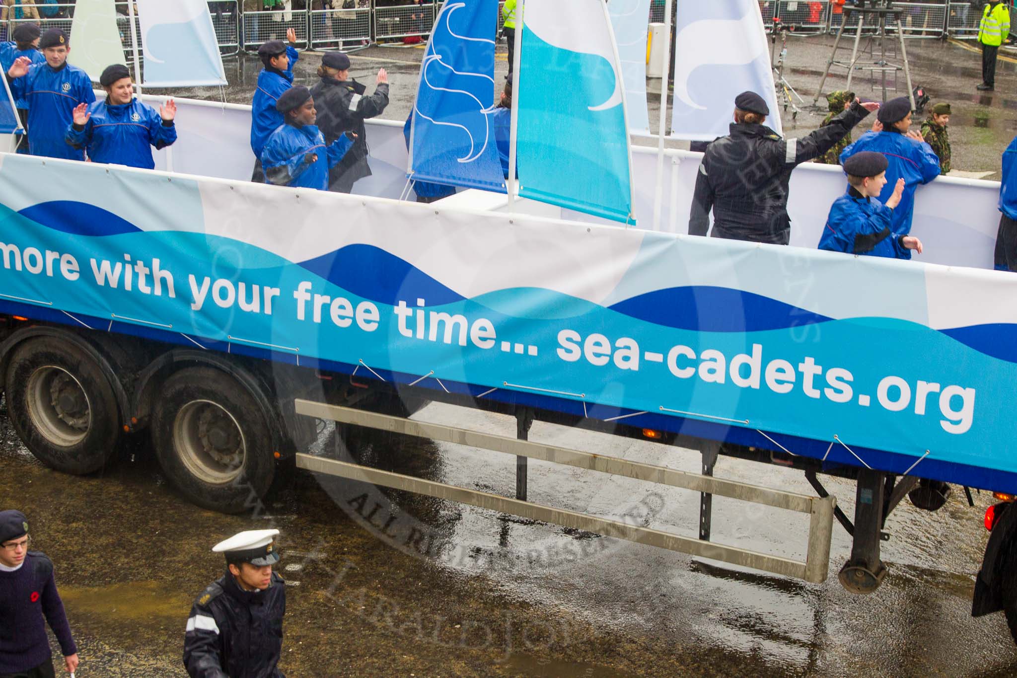 Lord Mayor's Show 2013: 102-London Area Sea Cadets- Sea Cadets Corps offers younf people aged 10-18 am enviroment where they can find confidence and inspiration through nautical adventure..
Press stand opposite Mansion House, City of London,
London,
Greater London,
United Kingdom,
on 09 November 2013 at 11:54, image #1213