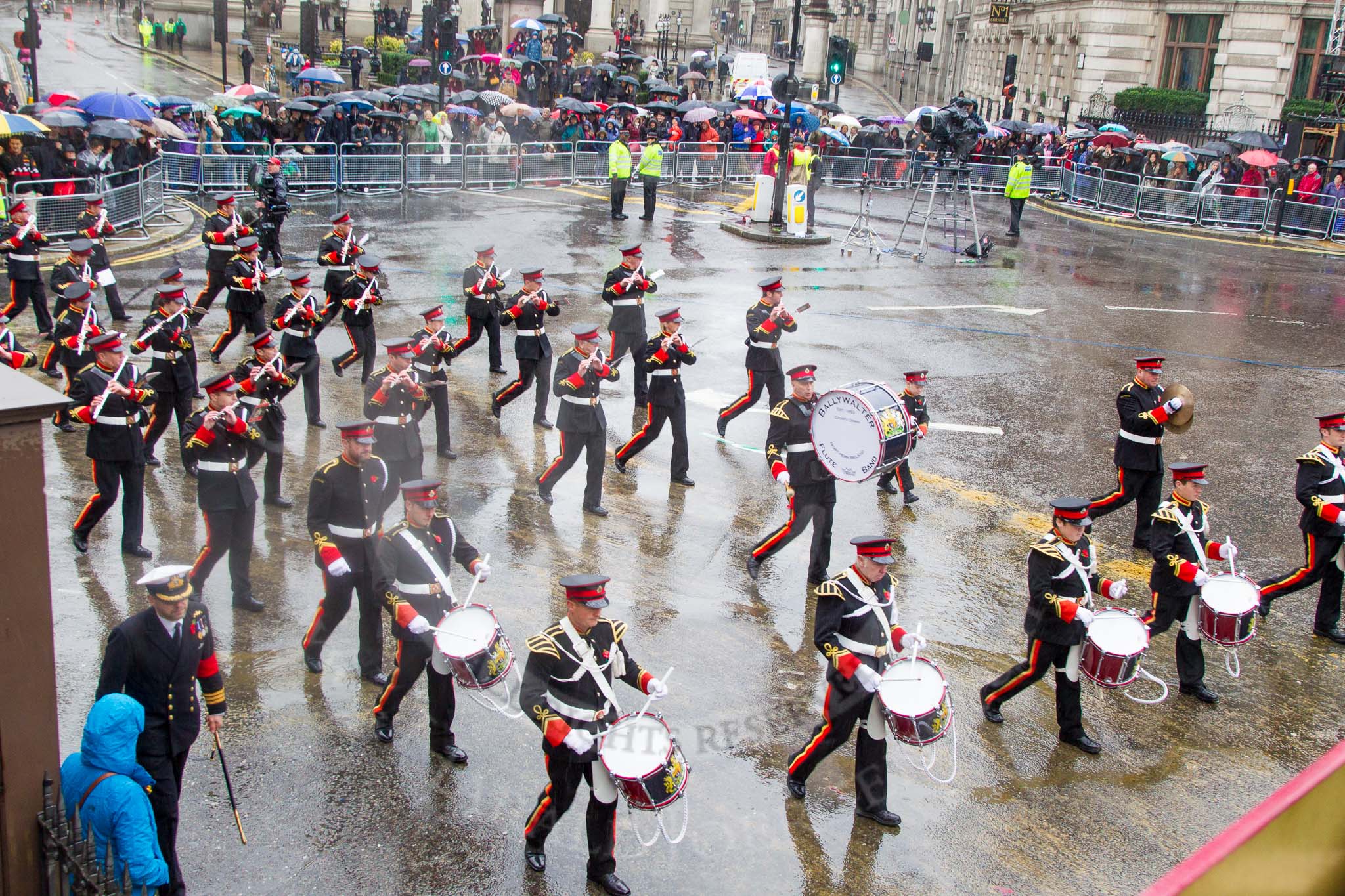 Lord Mayor's Show 2013: 108- Ballywalter Flute Band-is based in the Ards peninsula and celebrates its 60th anniversary this year..
Press stand opposite Mansion House, City of London,
London,
Greater London,
United Kingdom,
on 09 November 2013 at 11:58, image #1260