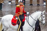 Lord Mayor's Show 2013: The City Marshall of the City of London, Colonel Billy King-Harman CBE..
Press stand opposite Mansion House, City of London,
London,
Greater London,
United Kingdom,
on 09 November 2013 at 10:49, image #95