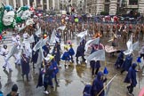 Lord Mayor's Show 2013: 4-CMS Cameron McKenna, a global law firm with the show called 'The River of Power'..
Press stand opposite Mansion House, City of London,
London,
Greater London,
United Kingdom,
on 09 November 2013 at 11:01, image #159
