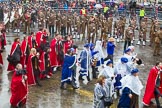 Lord Mayor's Show 2013: 7-Society of Young Freemen..
Press stand opposite Mansion House, City of London,
London,
Greater London,
United Kingdom,
on 09 November 2013 at 11:02, image #186