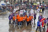 Lord Mayor's Show 2013: 12-Worshipful Company of Lightmongers-Modern Livery Companies. with members from all section of the lighting and electrical industry..
Press stand opposite Mansion House, City of London,
London,
Greater London,
United Kingdom,
on 09 November 2013 at 11:05, image #254