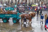 Lord Mayor's Show 2013: 13-Worshipful Company of Builders Merchants- celebrated their 50th anniversary in 2011 and recived Royal Charter in 2012..
Press stand opposite Mansion House, City of London,
London,
Greater London,
United Kingdom,
on 09 November 2013 at 11:06, image #259