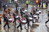 Lord Mayor's Show 2013: 42- Isle of Sheppey St John Ambulance Band-band has been performing since 1946.Its members are aged from 11 to 76 and all are volunteers..
Press stand opposite Mansion House, City of London,
London,
Greater London,
United Kingdom,
on 09 November 2013 at 11:22, image #522