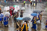 Lord Mayor's Show 2013: 46-Modern Livery Companies-Architects, Secretaries..
Press stand opposite Mansion House, City of London,
London,
Greater London,
United Kingdom,
on 09 November 2013 at 11:25, image #601
