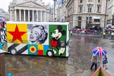 Lord Mayor's Show 2013: 58-CCA ART BUS-is mobile work of art and art gallery designed by Sir Peter Blake..
Press stand opposite Mansion House, City of London,
London,
Greater London,
United Kingdom,
on 09 November 2013 at 11:31, image #729