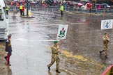 Lord Mayor's Show 2013: 91-3rd Battalion The Intelligence Corps-London's Army Reserve Intelligence Battalion, based in Hackney and Hampstead..
Press stand opposite Mansion House, City of London,
London,
Greater London,
United Kingdom,
on 09 November 2013 at 11:50, image #1114