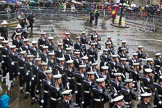Lord Mayor's Show 2013: 95-Royal Navy (HMS Collingwood)-is home to the Maritime Warfare Scool, which contributes to the operational capability of the Fleet by providing first-class training to all officers and ratings of the Royal Navy..
Press stand opposite Mansion House, City of London,
London,
Greater London,
United Kingdom,
on 09 November 2013 at 11:52, image #1162