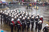 Lord Mayor's Show 2013: 96- Royal Marines-the highly-trained specialist amphibious Commando troops are part of the Royal Navy and will celebrate their 350th anniverary next year..
Press stand opposite Mansion House, City of London,
London,
Greater London,
United Kingdom,
on 09 November 2013 at 11:52, image #1168