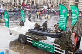 Lord Mayor's Show 2013: 98-Royal Marines Reserve (City of London)-is reponsible for recruiting and training individual Reservist commandos to earn the prestigious Green Beret..
Press stand opposite Mansion House, City of London,
London,
Greater London,
United Kingdom,
on 09 November 2013 at 11:53, image #1185