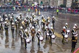 Lord Mayor's Show 2013: 114-Royal British Legion Band& Corps Drum Romford-formed in 1952, the band is made up of youngsters aged between 10-25 years..
Press stand opposite Mansion House, City of London,
London,
Greater London,
United Kingdom,
on 09 November 2013 at 12:01, image #1318