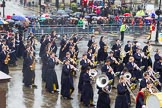 Lord Mayor's Show 2013: 121-Christ Hospital School Band- The hospital was founded in London in 1552 and though now located in Sussex, it continues to enjoy close links with the City..
Press stand opposite Mansion House, City of London,
London,
Greater London,
United Kingdom,
on 09 November 2013 at 12:05, image #1372