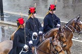 Lord Mayor's Show 2013: 122-The King's Troop Rpyal Horse Artillery- is a ceremonial mounteed unit. It has 109 horses and on parade they pull six antique First World War guns dating back to 1904..
Press stand opposite Mansion House, City of London,
London,
Greater London,
United Kingdom,
on 09 November 2013 at 12:06, image #1387
