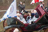 Lord Mayor's Show 2013: Carriages used by the Worshipful Companies and Guilds of the City, further information would be most welcome!.
Press stand opposite Mansion House, City of London,
London,
Greater London,
United Kingdom,
on 09 November 2013 at 12:07, image #1392