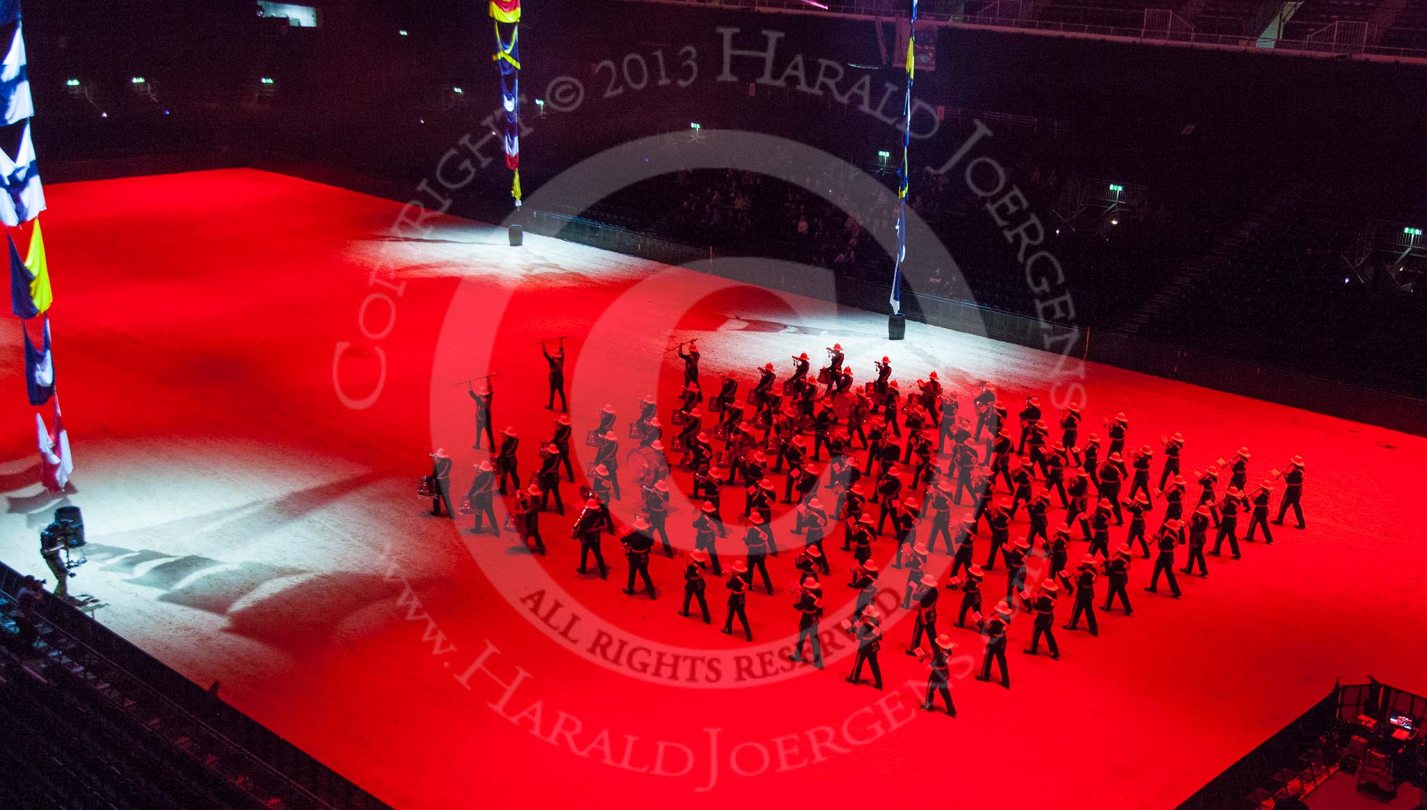 British Military Tournament 2013: The Royal Marines Massed Band..
Earls Court,
London SW5,

United Kingdom,
on 06 December 2013 at 14:47, image #39