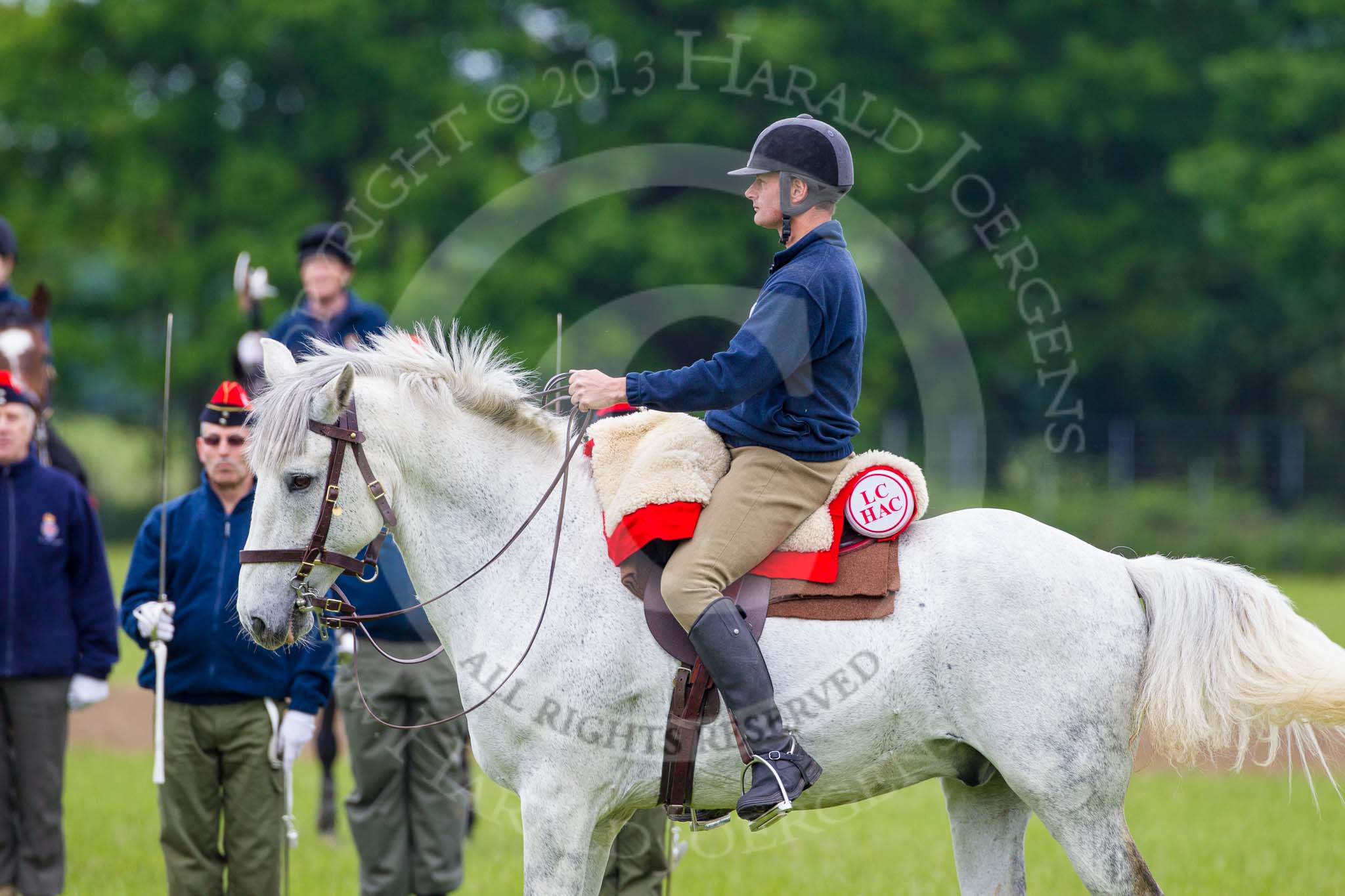 The Light Cavalry HAC Annual Review and Inspection 2013.
Windsor Great Park Review Ground,
Windsor,
Berkshire,
United Kingdom,
on 09 June 2013 at 10:40, image #61