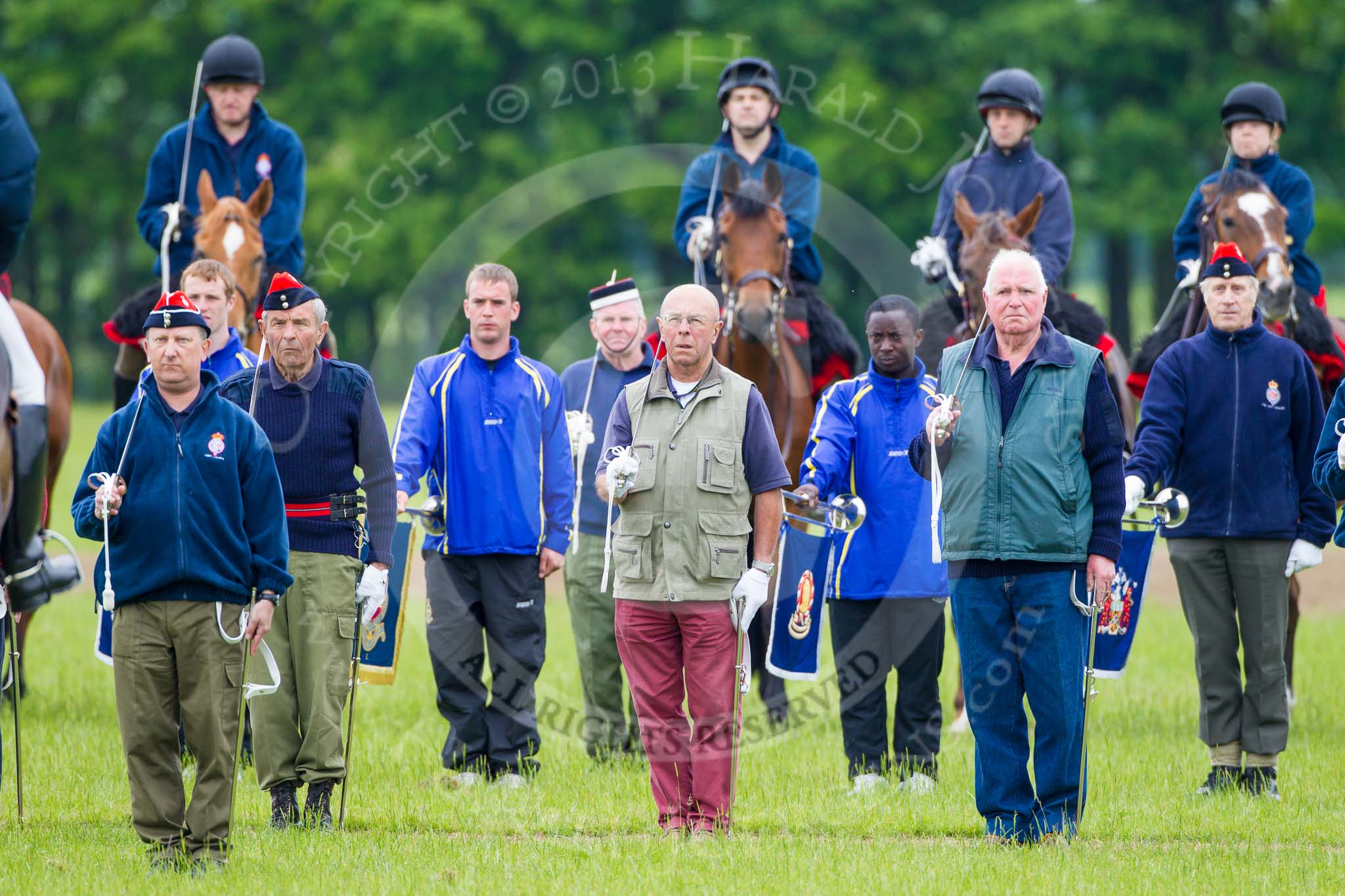 The Light Cavalry HAC Annual Review and Inspection 2013.
Windsor Great Park Review Ground,
Windsor,
Berkshire,
United Kingdom,
on 09 June 2013 at 10:43, image #71