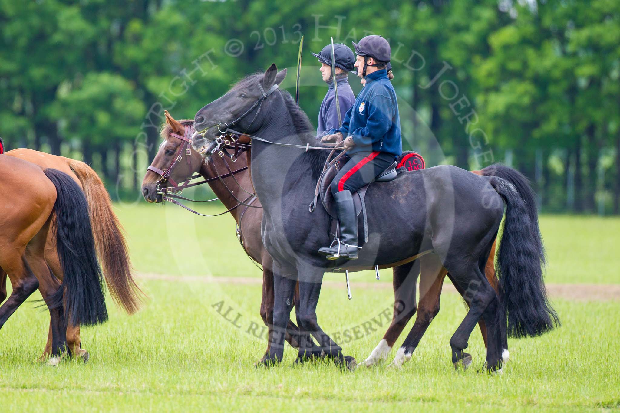 The Light Cavalry HAC Annual Review and Inspection 2013.
Windsor Great Park Review Ground,
Windsor,
Berkshire,
United Kingdom,
on 09 June 2013 at 10:44, image #77