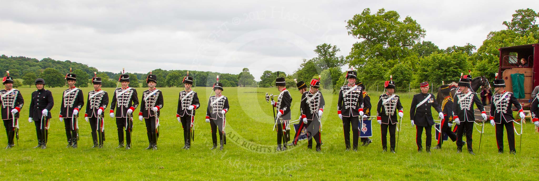 The Light Cavalry HAC Annual Review and Inspection 2013.
Windsor Great Park Review Ground,
Windsor,
Berkshire,
United Kingdom,
on 09 June 2013 at 12:29, image #170