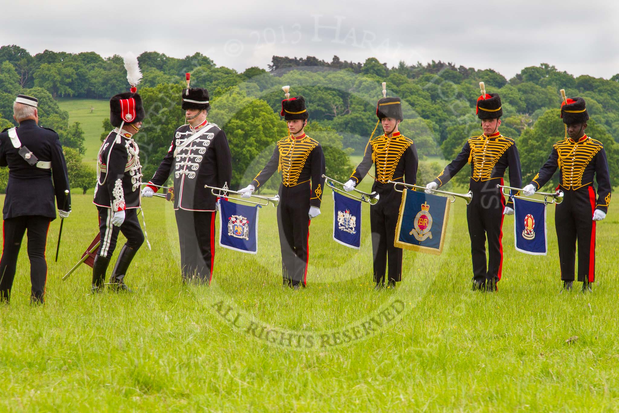 The Light Cavalry HAC Annual Review and Inspection 2013.
Windsor Great Park Review Ground,
Windsor,
Berkshire,
United Kingdom,
on 09 June 2013 at 12:29, image #172