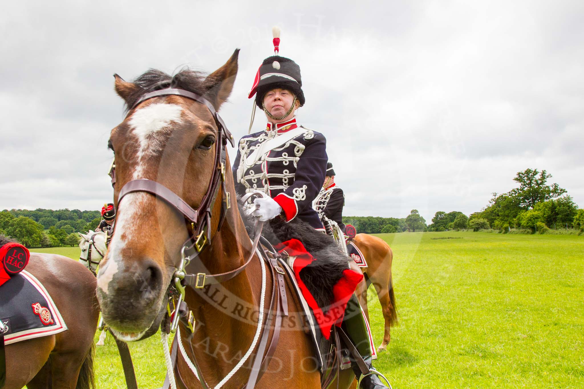 The Light Cavalry HAC Annual Review and Inspection 2013.
Windsor Great Park Review Ground,
Windsor,
Berkshire,
United Kingdom,
on 09 June 2013 at 12:46, image #247