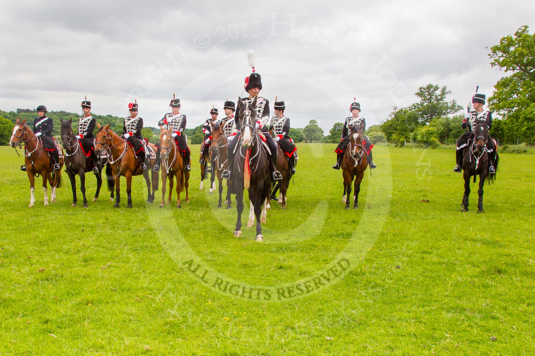 The Light Cavalry HAC Annual Review and Inspection 2013.
Windsor Great Park Review Ground,
Windsor,
Berkshire,
United Kingdom,
on 09 June 2013 at 12:47, image #254