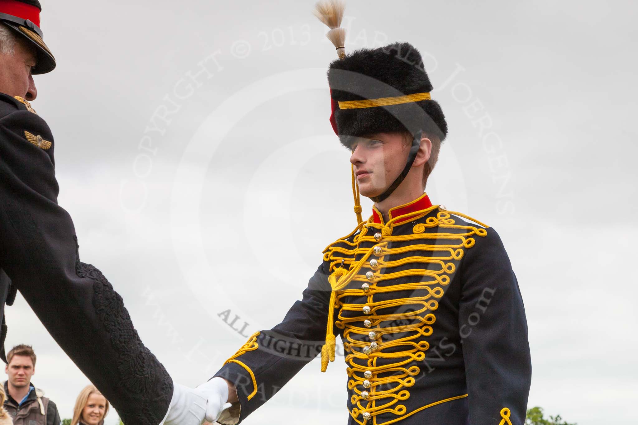 The Light Cavalry HAC Annual Review and Inspection 2013.
Windsor Great Park Review Ground,
Windsor,
Berkshire,
United Kingdom,
on 09 June 2013 at 14:26, image #523