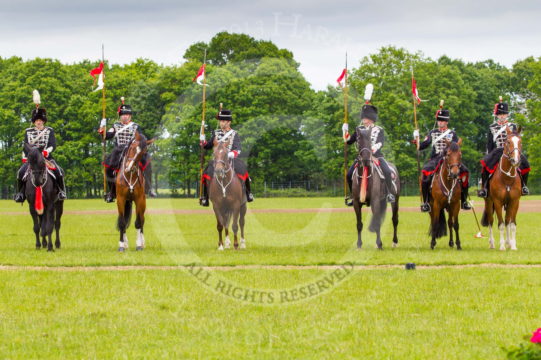 The Light Cavalry HAC Annual Review and Inspection 2013.
Windsor Great Park Review Ground,
Windsor,
Berkshire,
United Kingdom,
on 09 June 2013 at 14:40, image #572