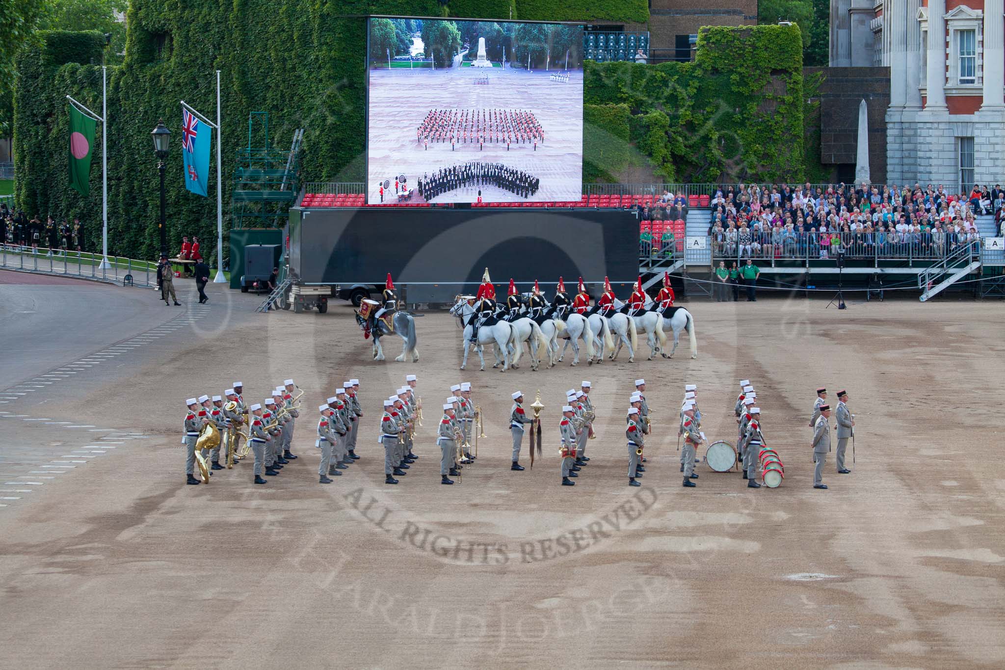 Beating Retreat 2014.
Horse Guards Parade, Westminster,
London SW1A,

United Kingdom,
on 11 June 2014 at 20:26, image #107