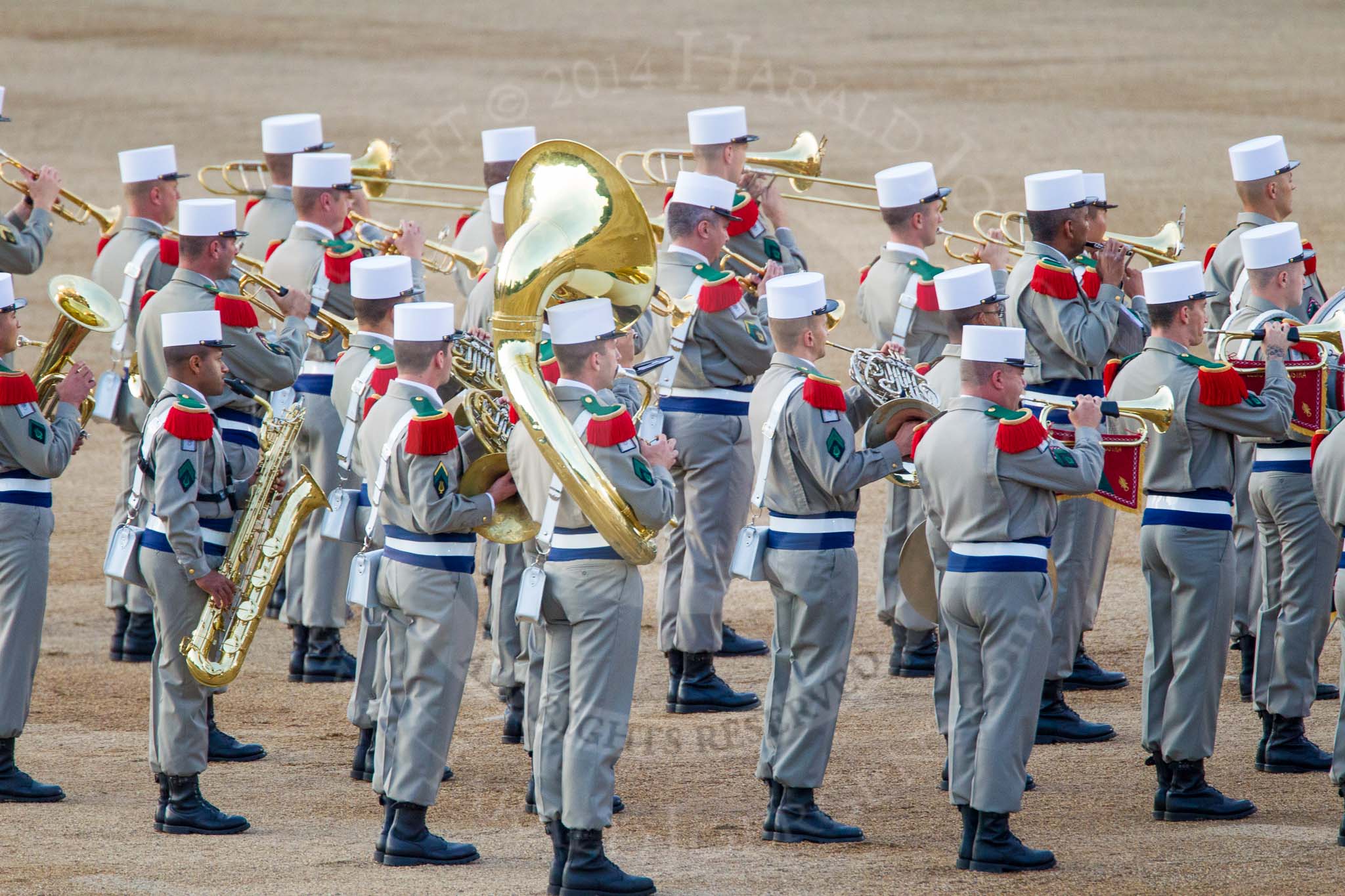 Beating Retreat 2014.
Horse Guards Parade, Westminster,
London SW1A,

United Kingdom,
on 11 June 2014 at 20:38, image #151