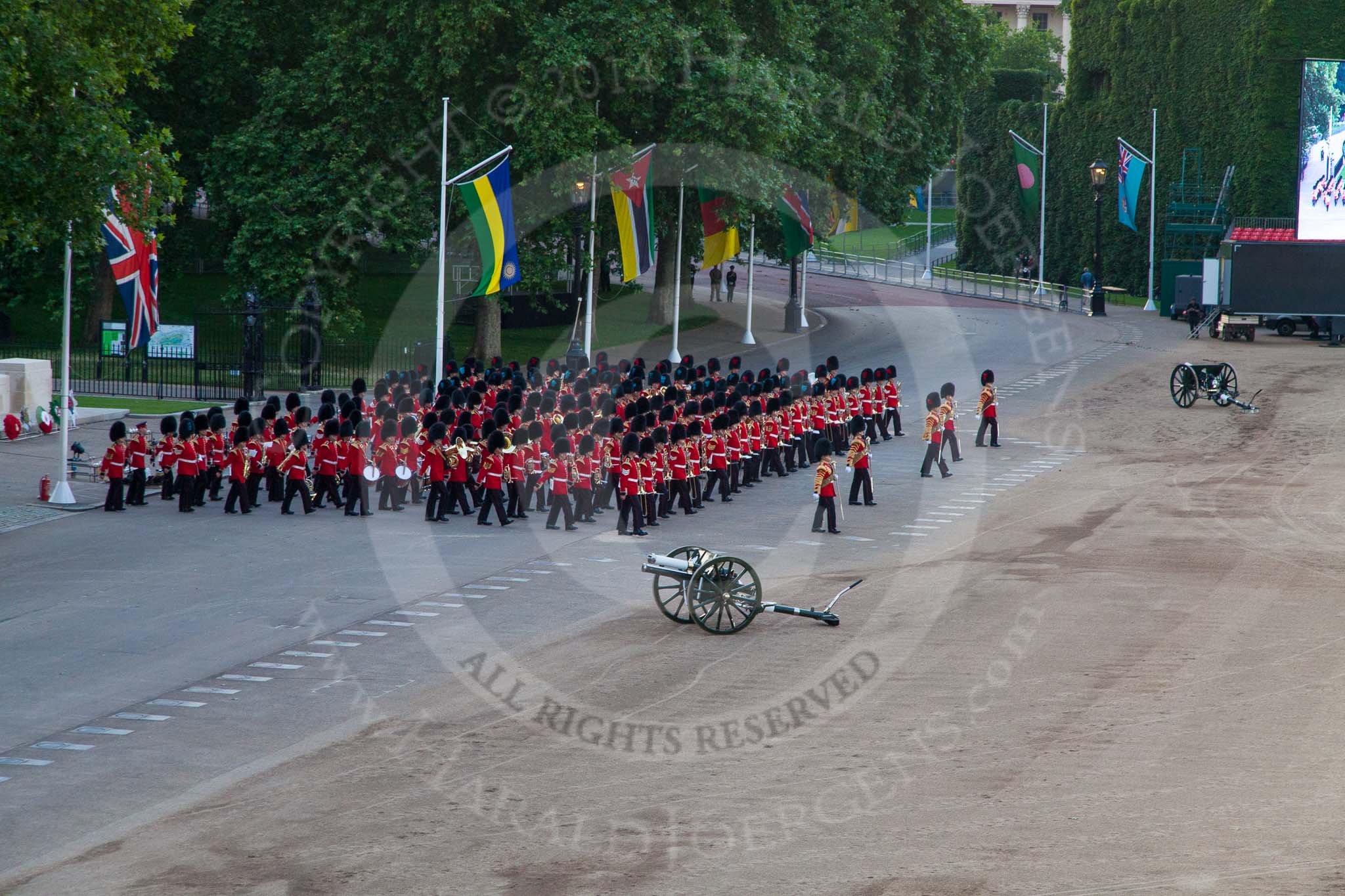 Beating Retreat 2014.
Horse Guards Parade, Westminster,
London SW1A,

United Kingdom,
on 11 June 2014 at 21:04, image #264