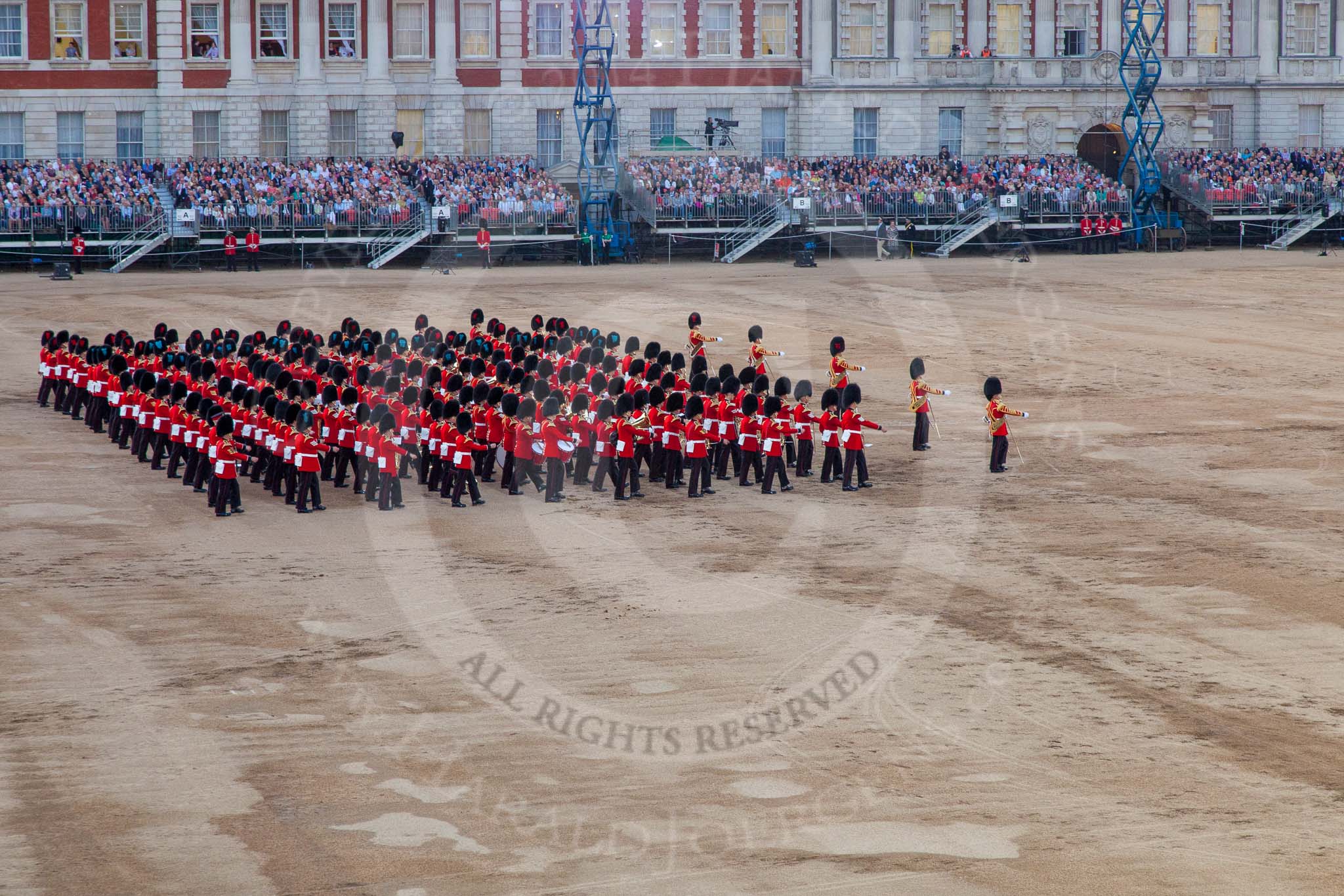 Beating Retreat 2014.
Horse Guards Parade, Westminster,
London SW1A,

United Kingdom,
on 11 June 2014 at 21:04, image #267