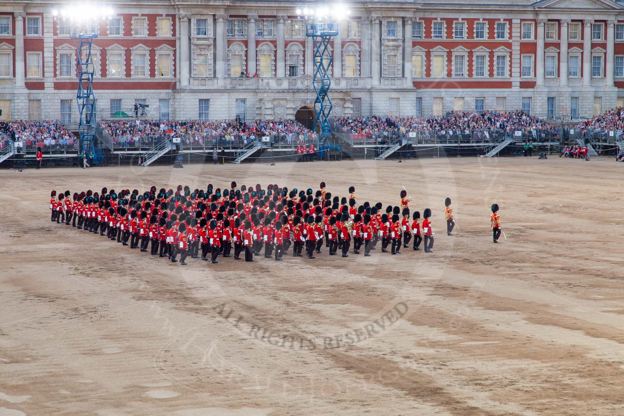 Beating Retreat 2014.
Horse Guards Parade, Westminster,
London SW1A,

United Kingdom,
on 11 June 2014 at 21:05, image #268