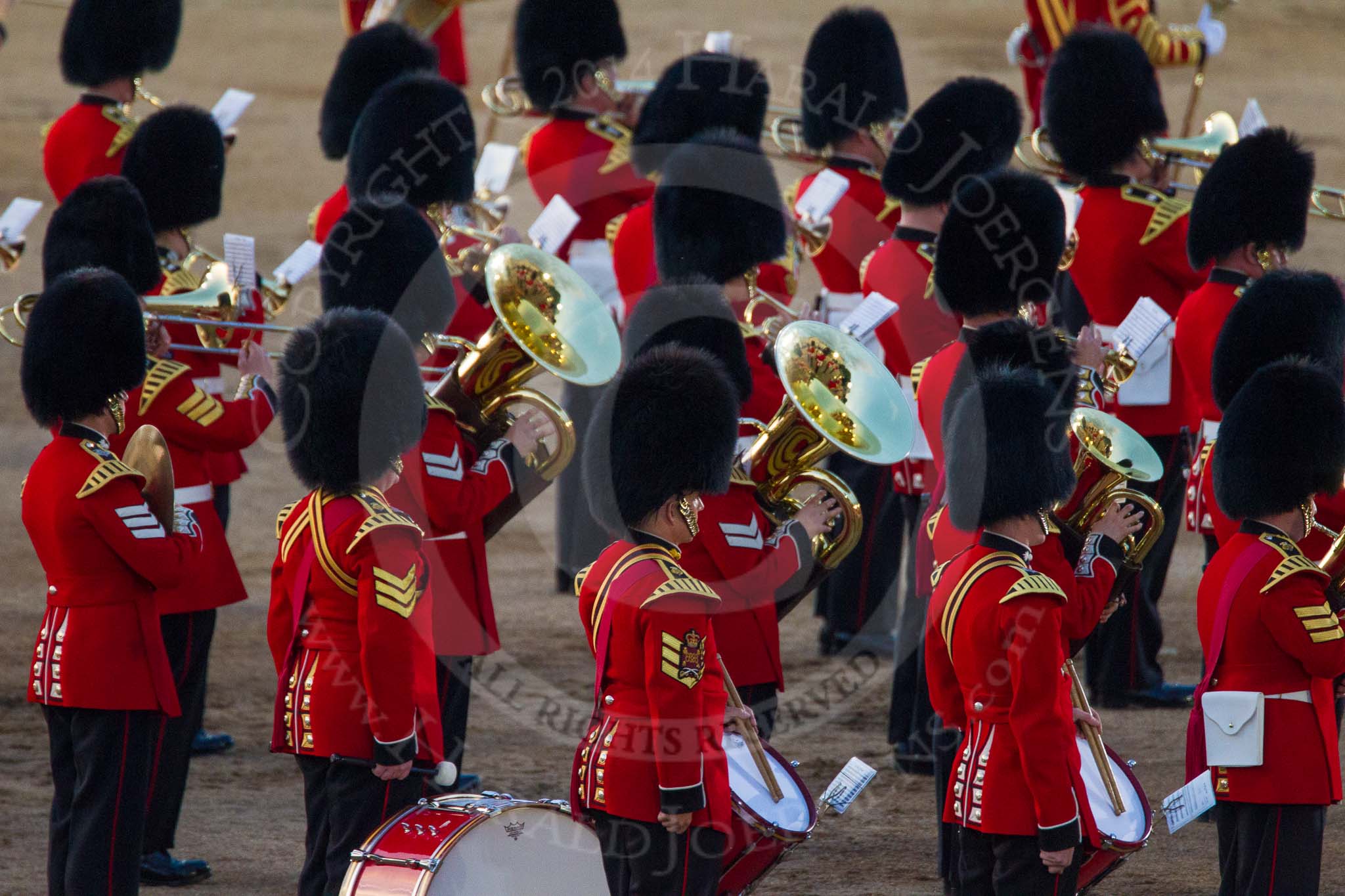 Beating Retreat 2014.
Horse Guards Parade, Westminster,
London SW1A,

United Kingdom,
on 11 June 2014 at 21:08, image #276