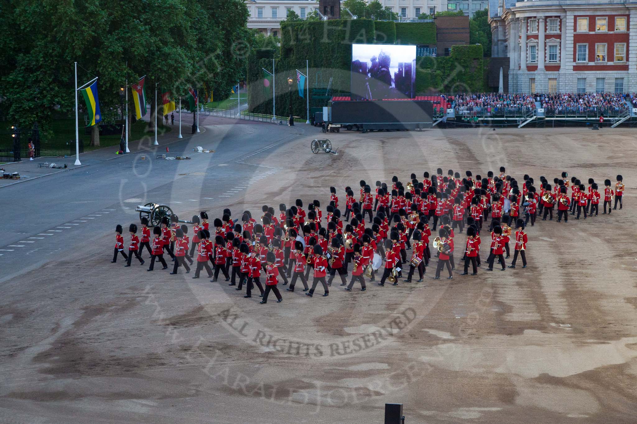 Beating Retreat 2014.
Horse Guards Parade, Westminster,
London SW1A,

United Kingdom,
on 11 June 2014 at 21:11, image #285