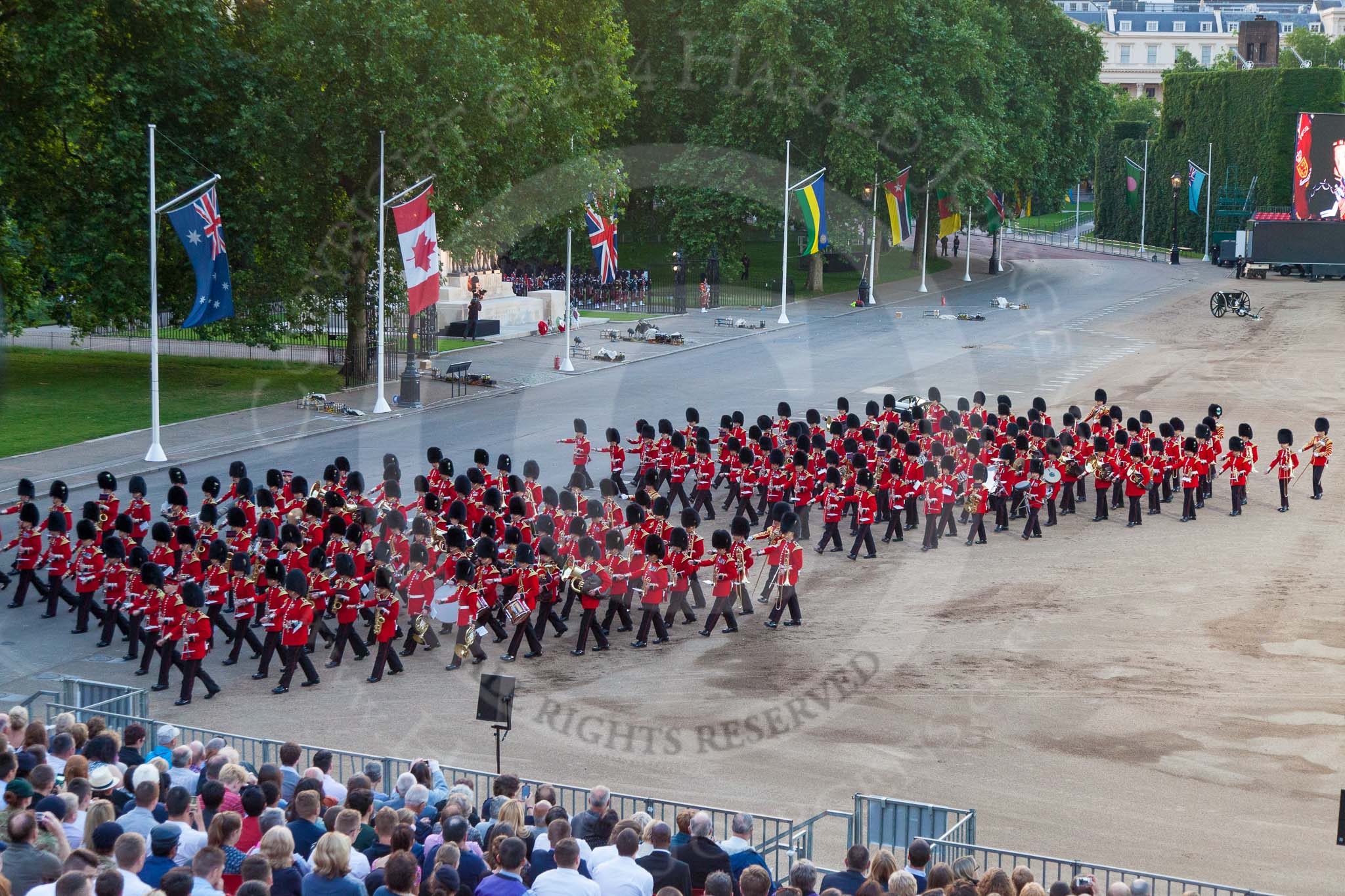 Beating Retreat 2014.
Horse Guards Parade, Westminster,
London SW1A,

United Kingdom,
on 11 June 2014 at 21:11, image #287