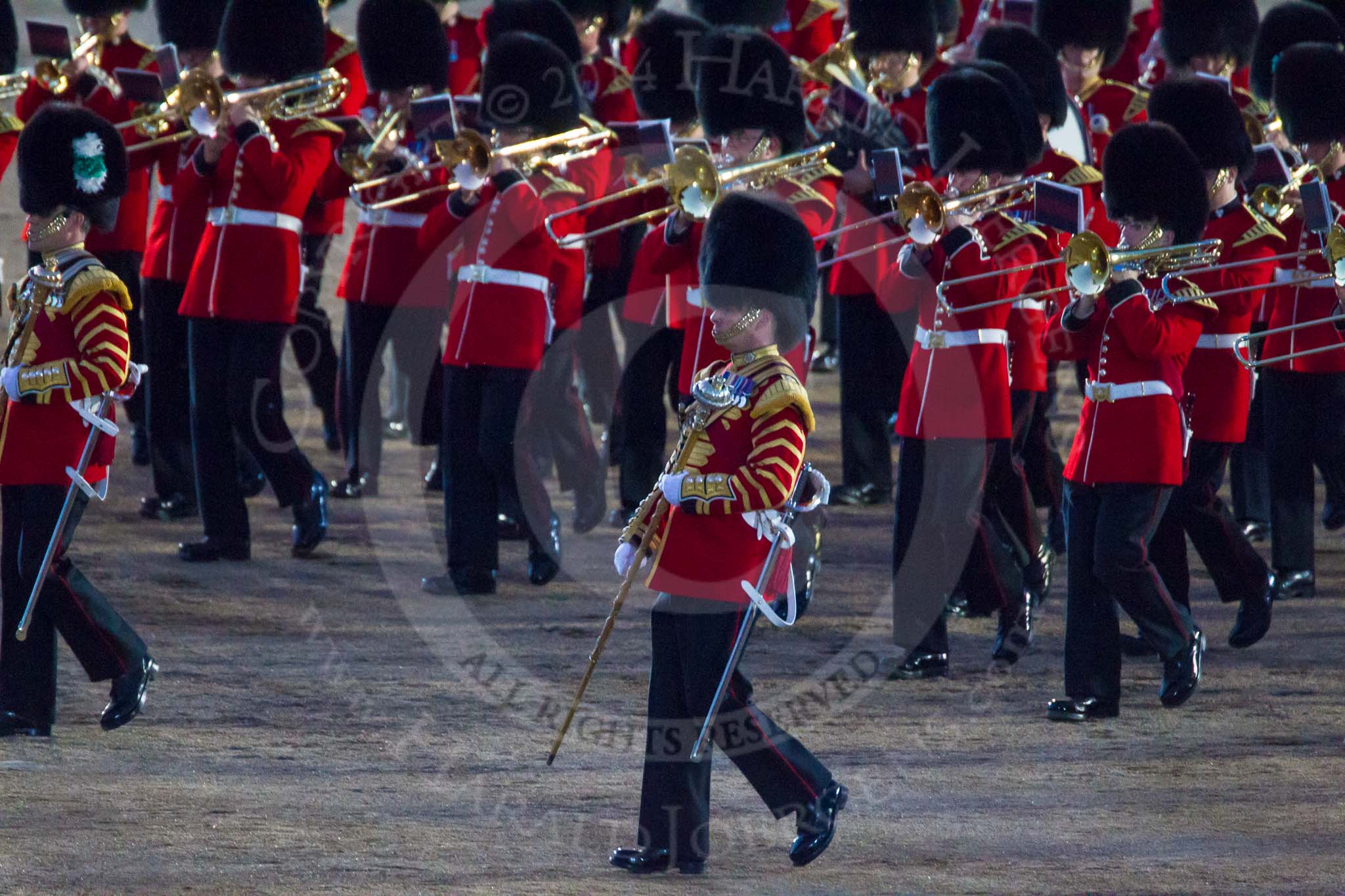 Beating Retreat 2014.
Horse Guards Parade, Westminster,
London SW1A,

United Kingdom,
on 11 June 2014 at 21:31, image #343