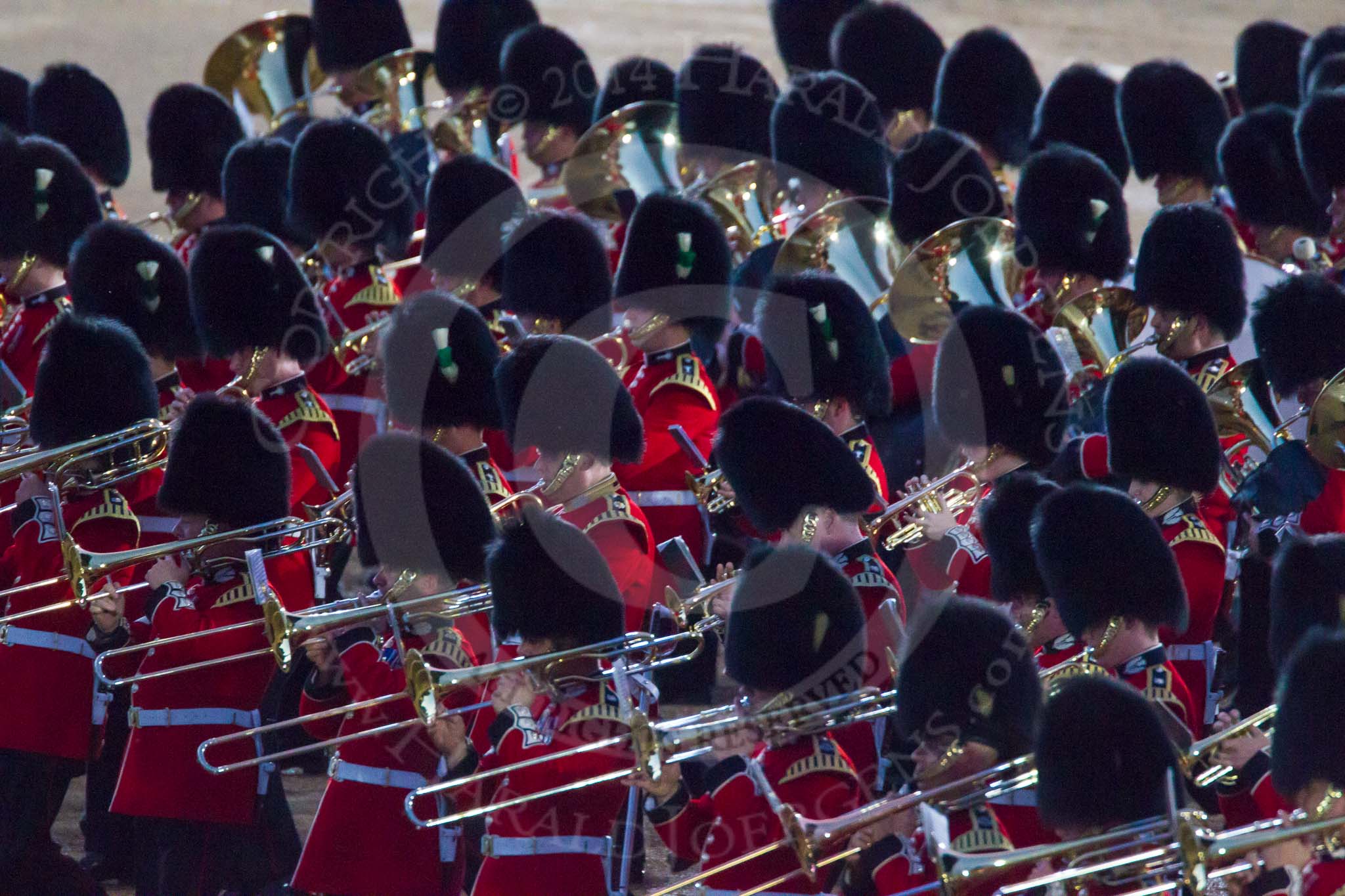 Beating Retreat 2014.
Horse Guards Parade, Westminster,
London SW1A,

United Kingdom,
on 11 June 2014 at 21:31, image #346