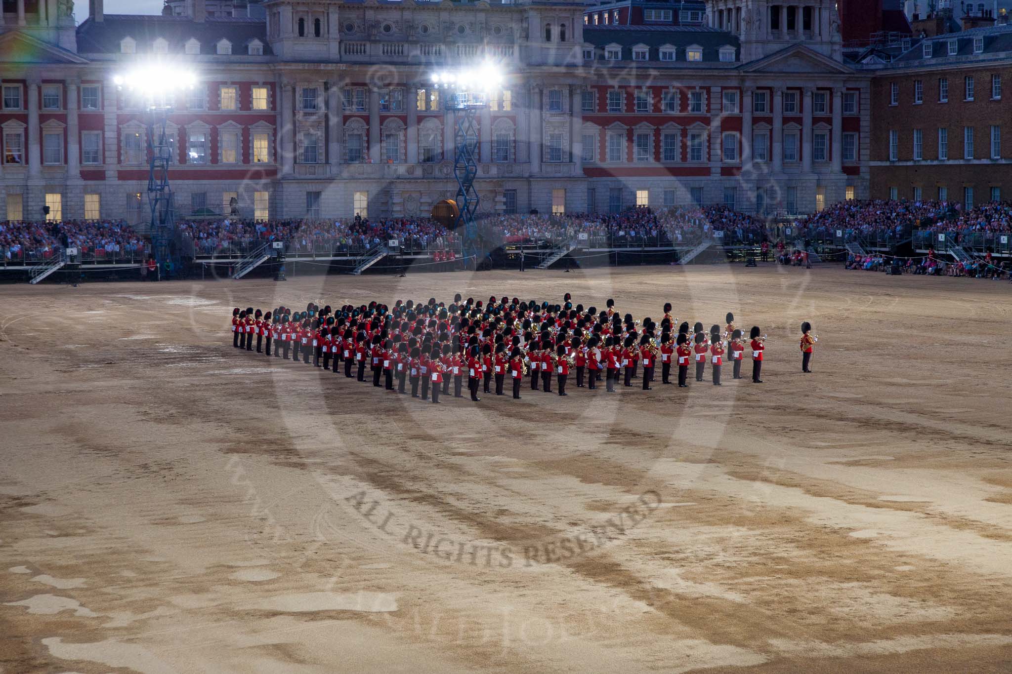 Beating Retreat 2014.
Horse Guards Parade, Westminster,
London SW1A,

United Kingdom,
on 11 June 2014 at 21:33, image #354