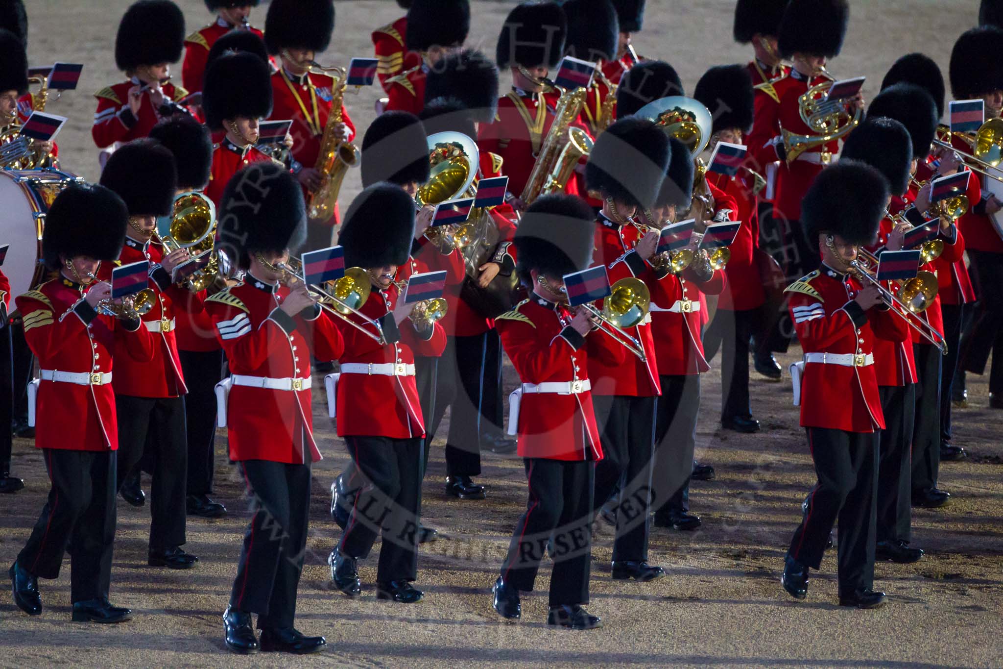 Beating Retreat 2014.
Horse Guards Parade, Westminster,
London SW1A,

United Kingdom,
on 11 June 2014 at 21:34, image #357