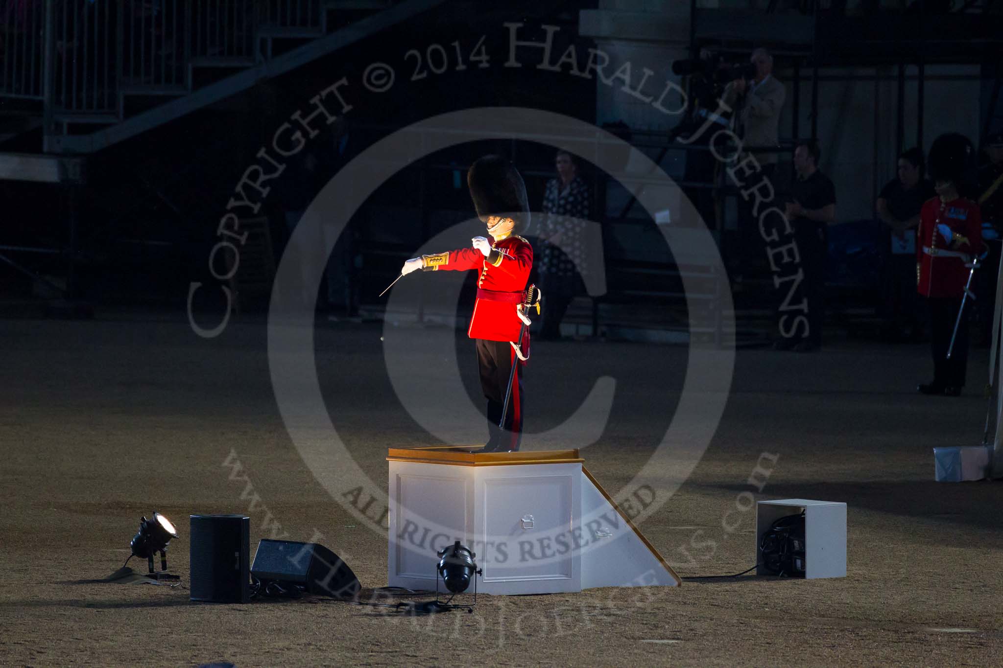 Beating Retreat 2014.
Horse Guards Parade, Westminster,
London SW1A,

United Kingdom,
on 11 June 2014 at 21:47, image #394