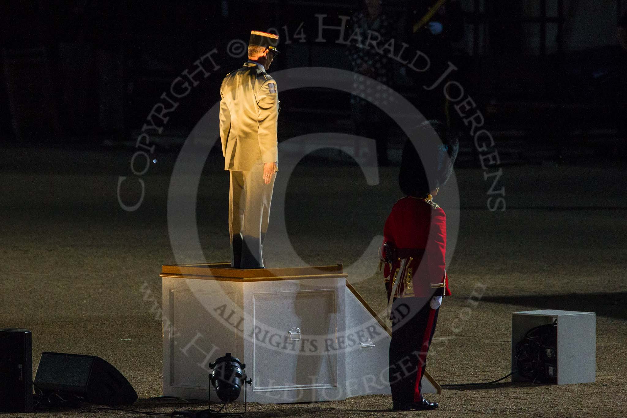 Beating Retreat 2014.
Horse Guards Parade, Westminster,
London SW1A,

United Kingdom,
on 11 June 2014 at 21:52, image #415