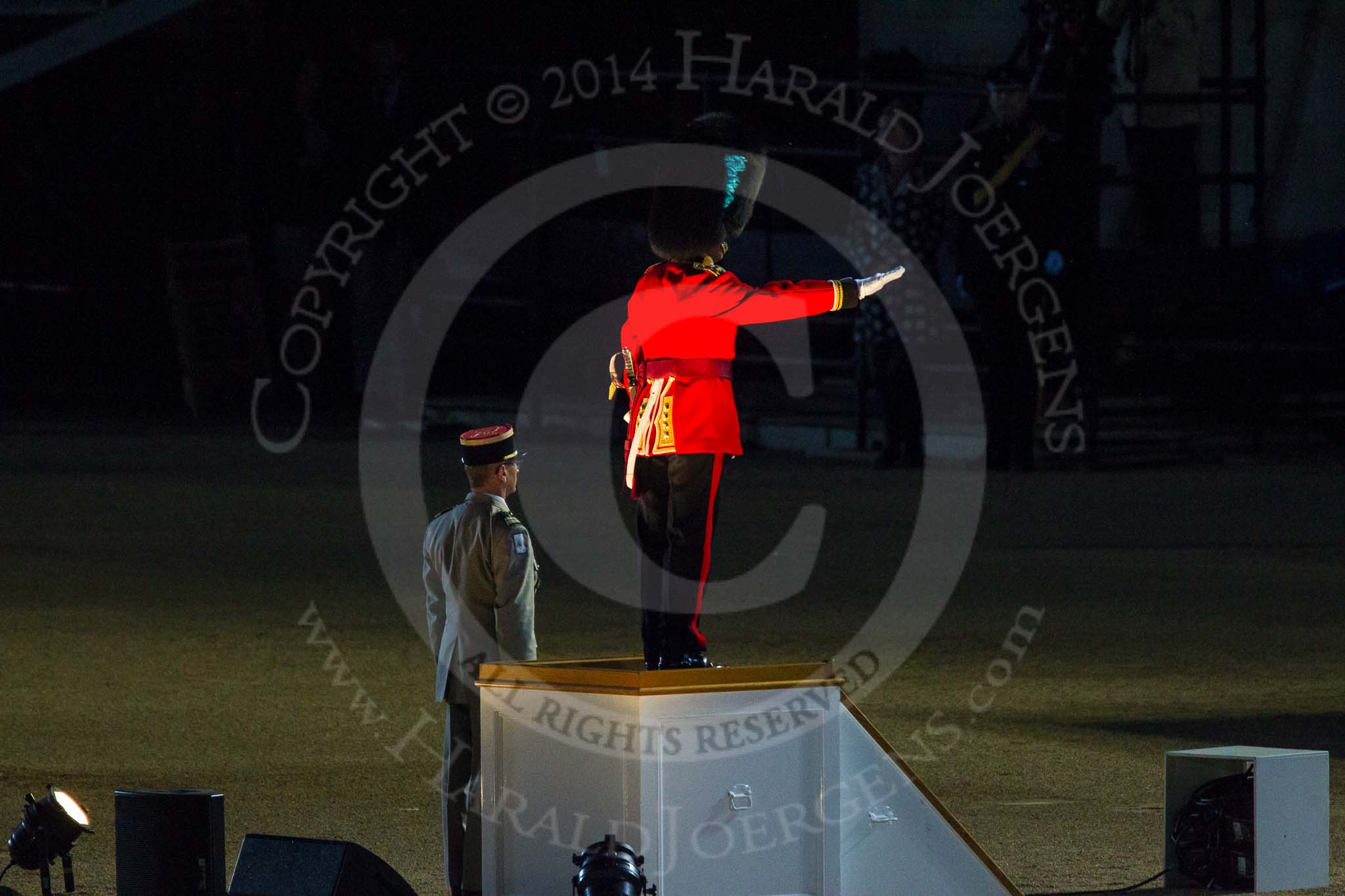 Beating Retreat 2014.
Horse Guards Parade, Westminster,
London SW1A,

United Kingdom,
on 11 June 2014 at 21:54, image #420