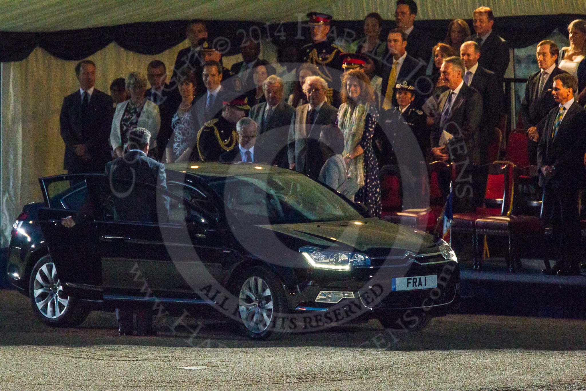 Beating Retreat 2014.
Horse Guards Parade, Westminster,
London SW1A,

United Kingdom,
on 11 June 2014 at 21:54, image #421