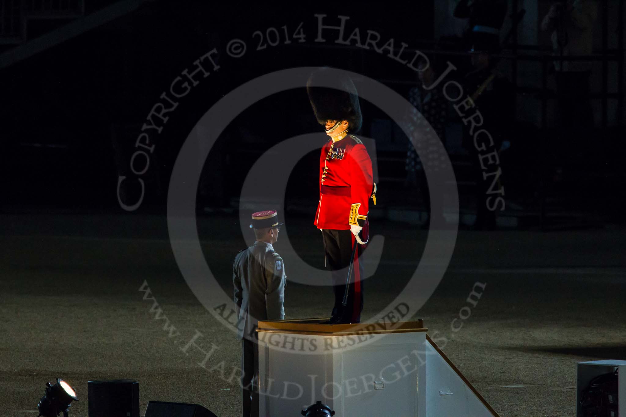 Beating Retreat 2014.
Horse Guards Parade, Westminster,
London SW1A,

United Kingdom,
on 11 June 2014 at 21:56, image #425