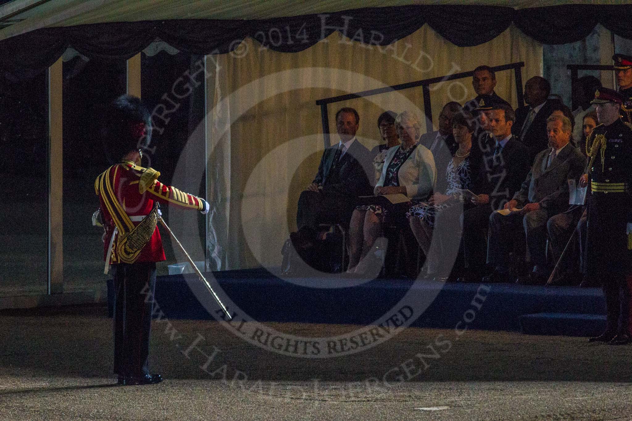 Beating Retreat 2014.
Horse Guards Parade, Westminster,
London SW1A,

United Kingdom,
on 11 June 2014 at 21:56, image #426