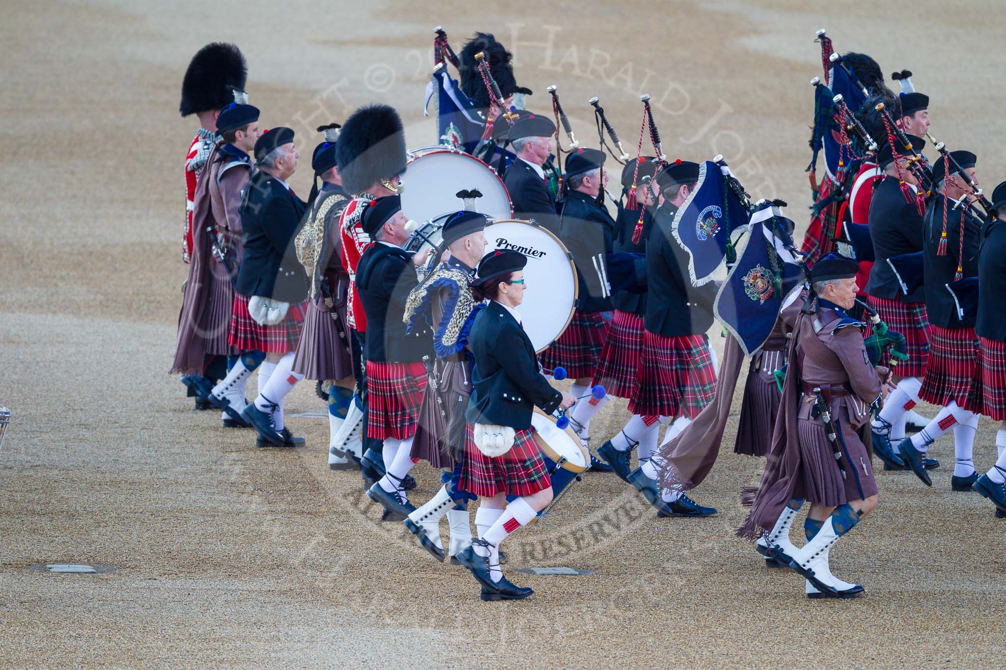 Beating Retreat 2015 - Waterloo 200.
Horse Guards Parade, Westminster,
London,

United Kingdom,
on 10 June 2015 at 19:36, image #21