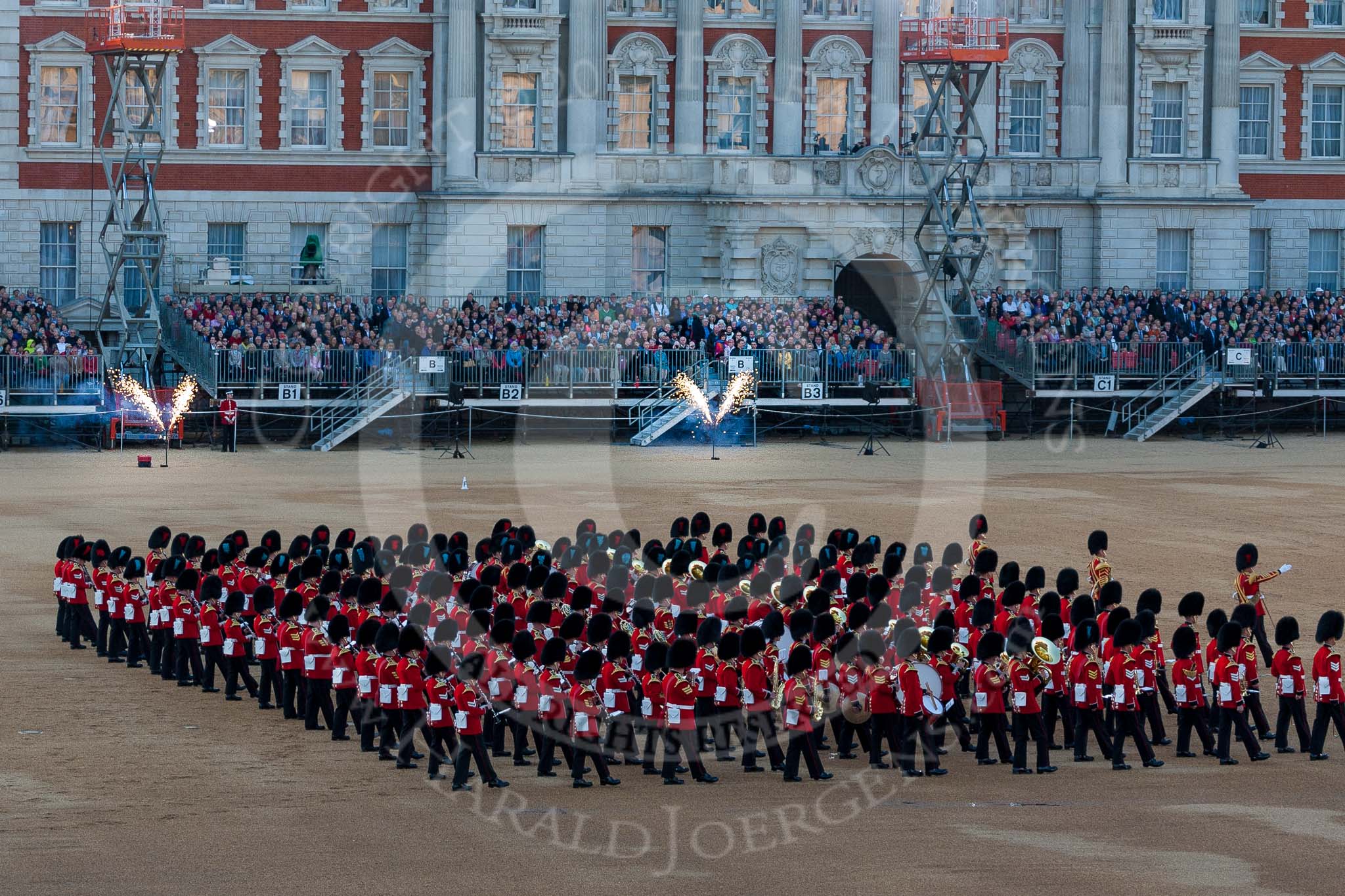 Beating Retreat 2015 - Waterloo 200.
Horse Guards Parade, Westminster,
London,

United Kingdom,
on 10 June 2015 at 20:32, image #125